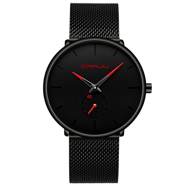 CRJJU Dunne Moderne Heren Horloge