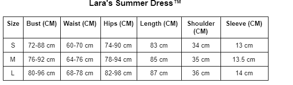 Lara's Summer Dress™