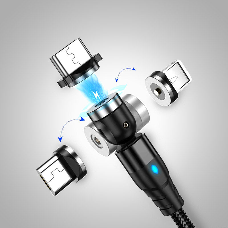 360° Magnetic Charging Cable™️ (1+2 GRATIS)