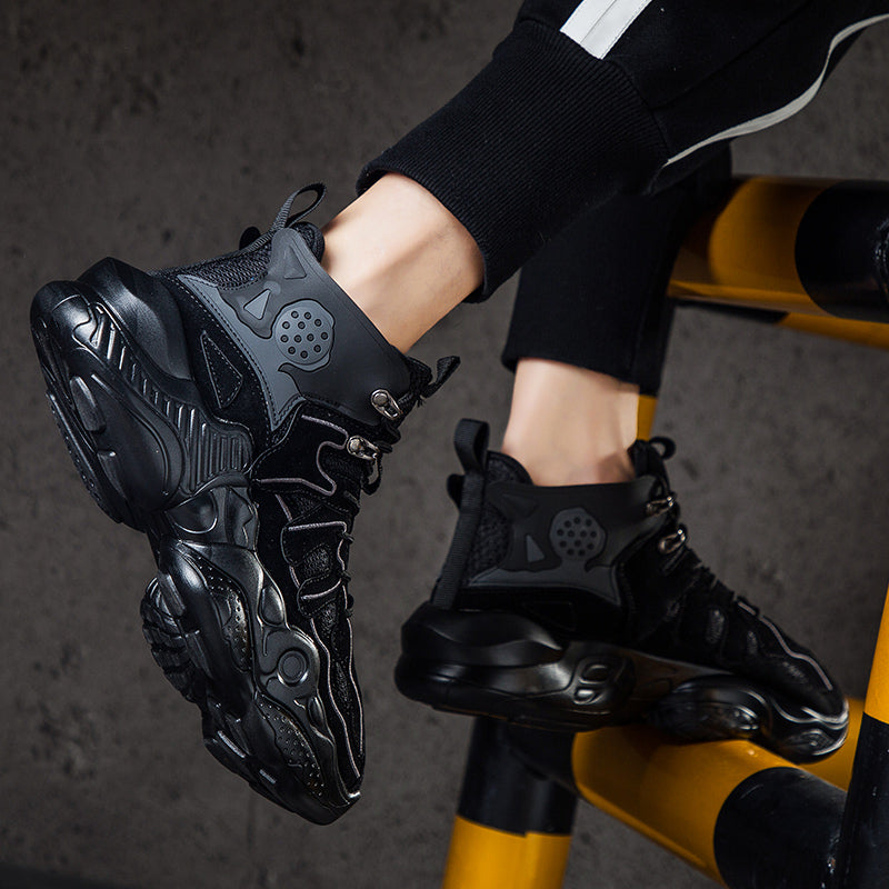 Heren Kleurrijke Hoge Sneakers