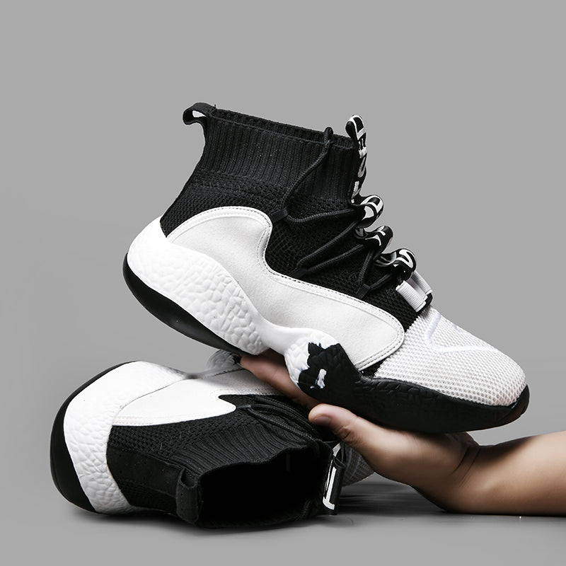 Heren Kleurrijke Hoge Sneakers