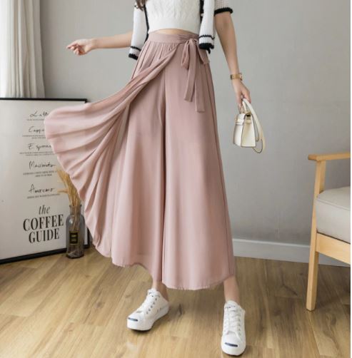 Pleated Chiffon Fashion Pants™