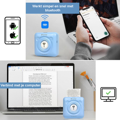 PeriPage™ + 3 gratis rollen papier