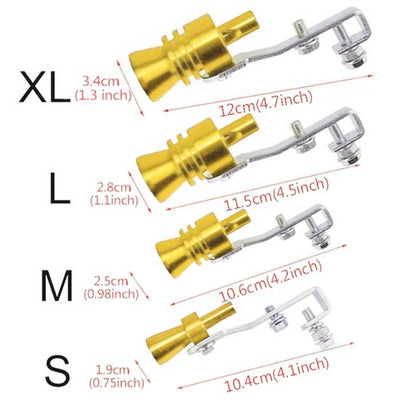 Turbo Sound Whistle | Uitlaatpijp Fluit