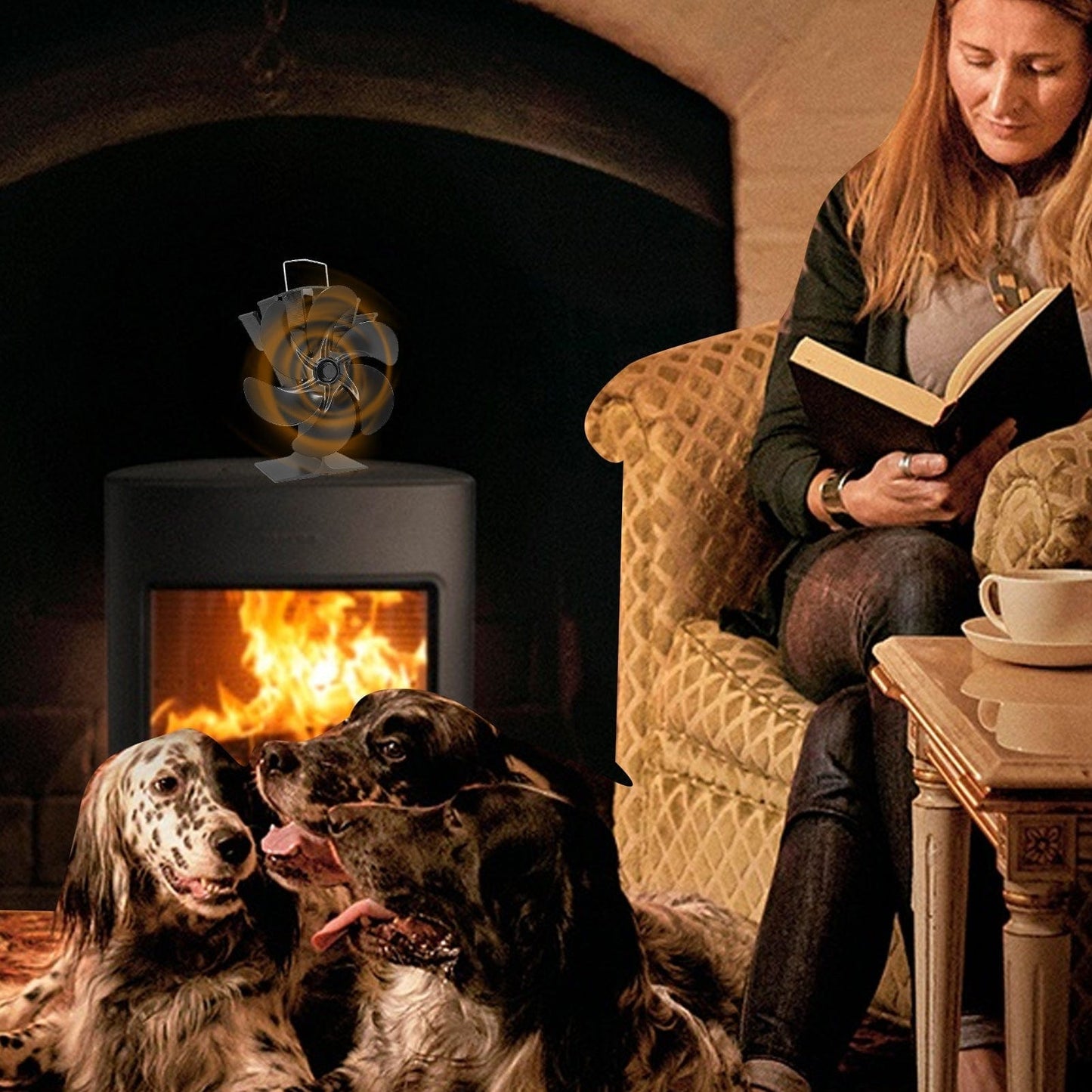 Blaze™ - Thermisch Geactiveerde Ventilator