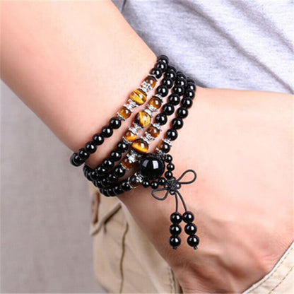 Boeddhistische Tijgeroog Armband