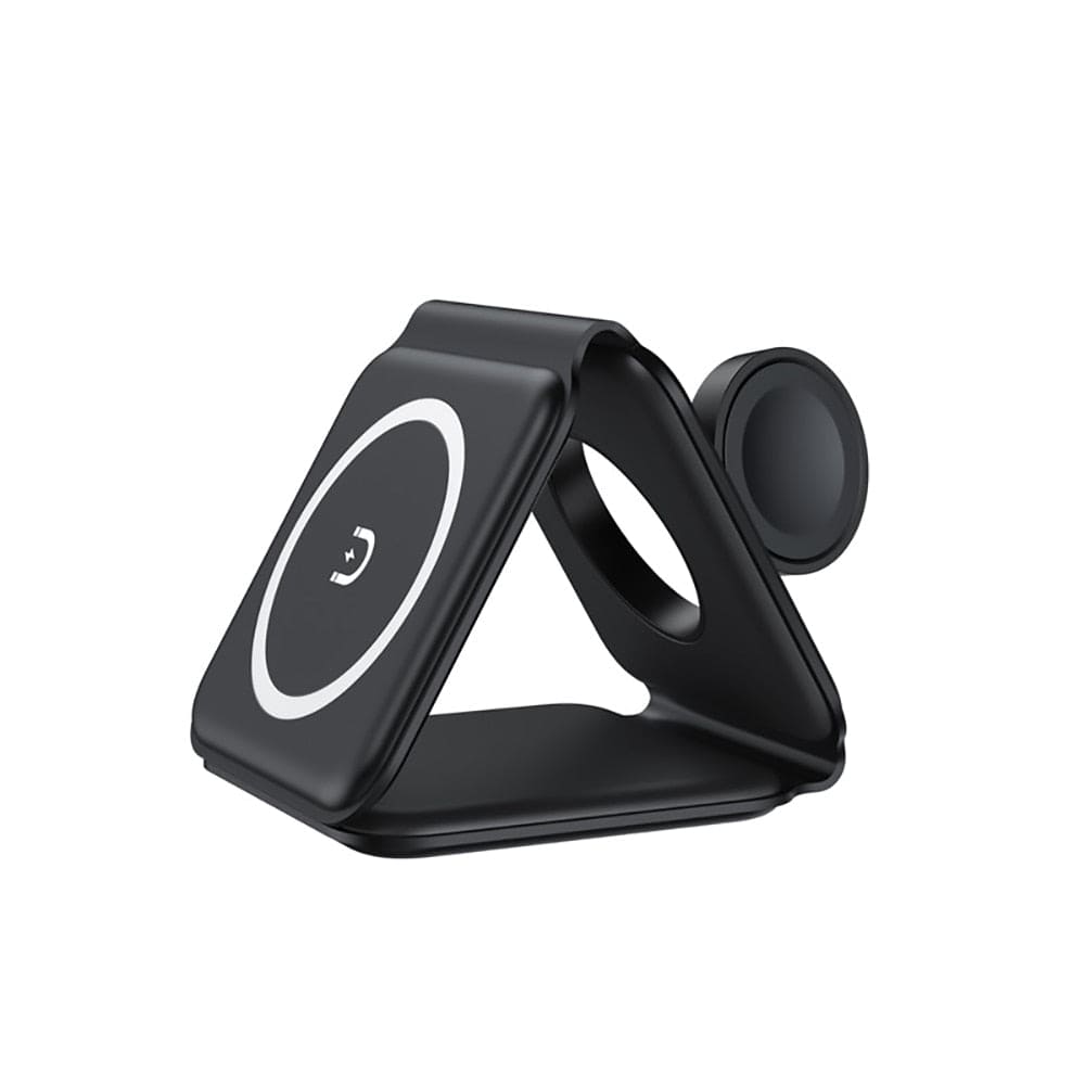 3-in-1 Draadloze oplader - Eén oplader voor je smartphone, smart watch en oordopjes