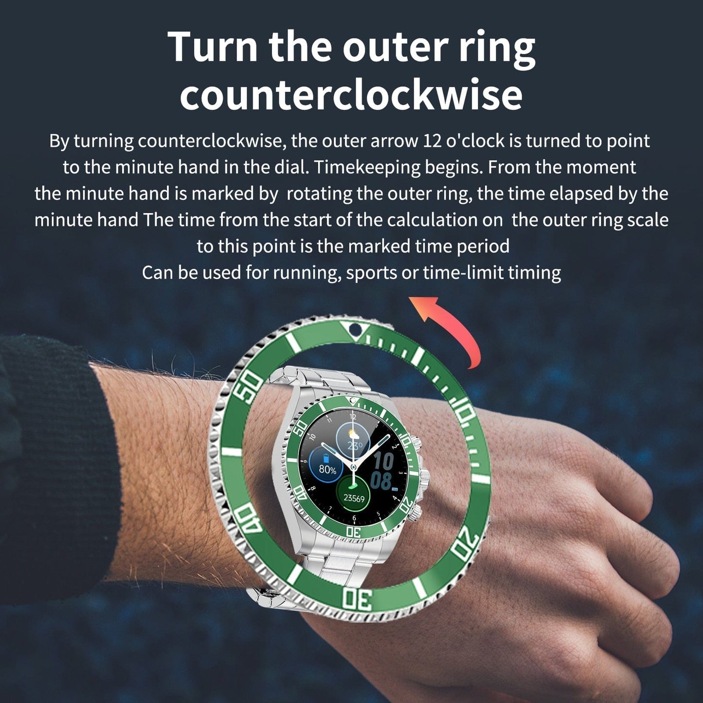 Focalex™ Multifunctionele Bluetooth Smartwatch
