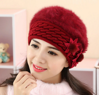 Knitted Women Winter Hat™ (1 + 1 GRATIS)