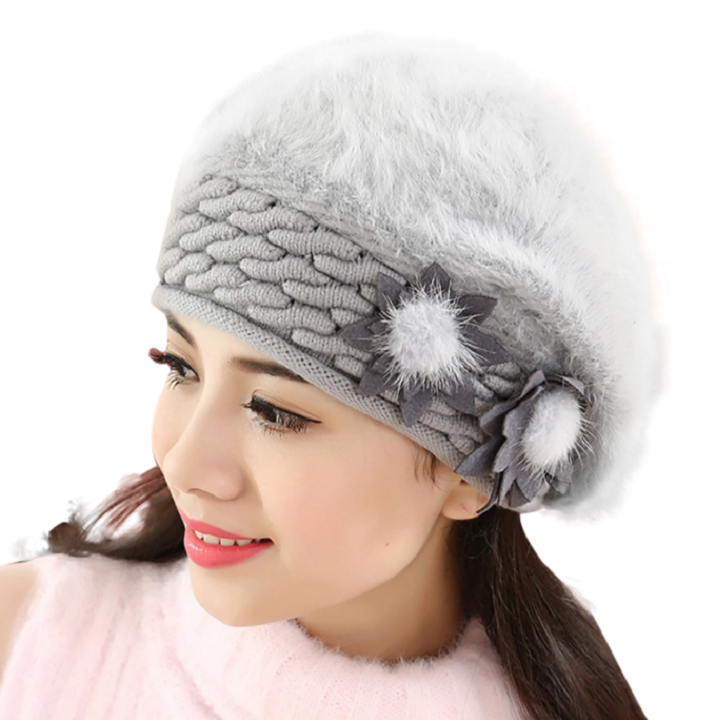 Knitted Women Winter Hat™ (1 + 1 GRATIS)