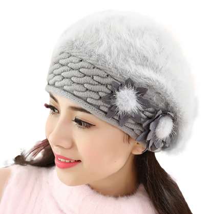 Knitted Women Winter Hat™ (1 + 1 GRATIS)
