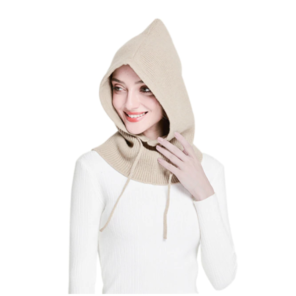 Neck Wrap Drawstring Cap ™