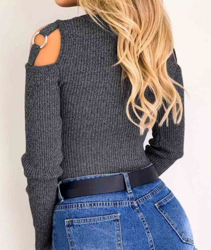 Off Shoulder Sweater™