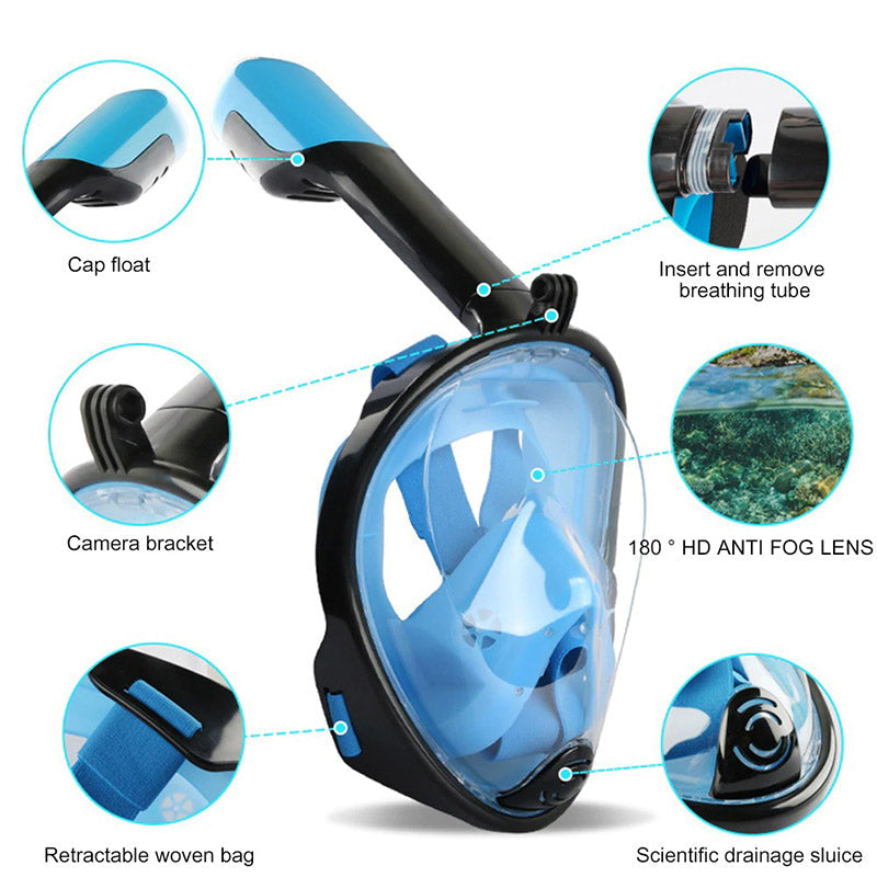 Full-Face Snorkeling Mask