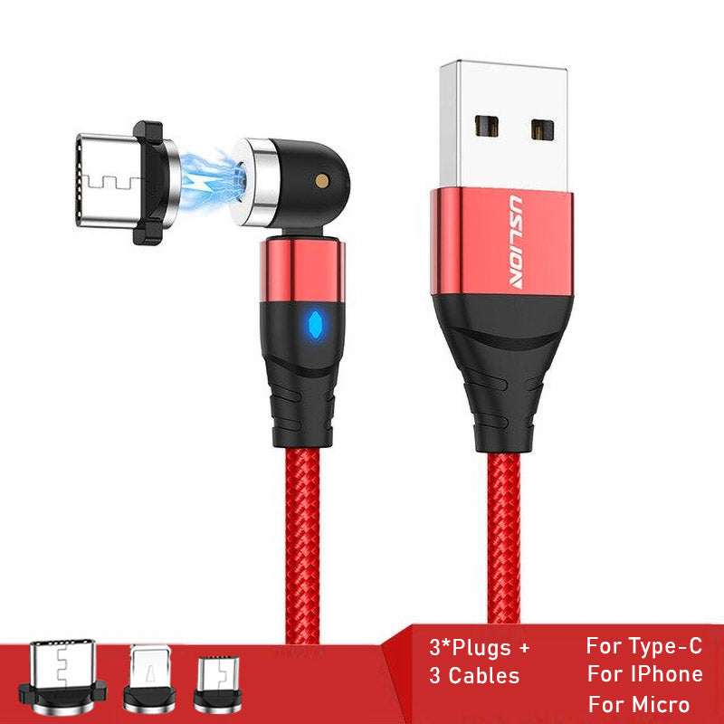 360° Magnetic Charging Cable™️ (1+2 GRATIS)