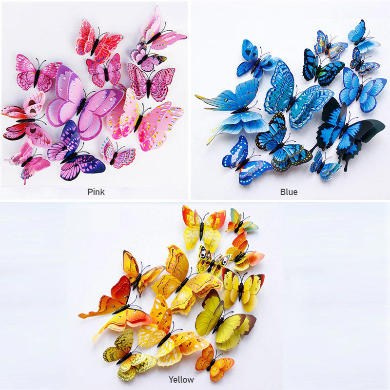 3D Butterfly Wall Sticker™ (1+2 GRATIS)