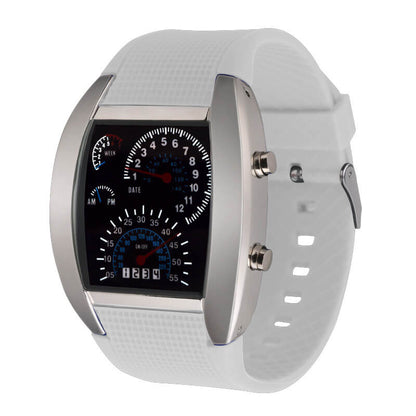 Heren Snelheidsmeter LED Horloge