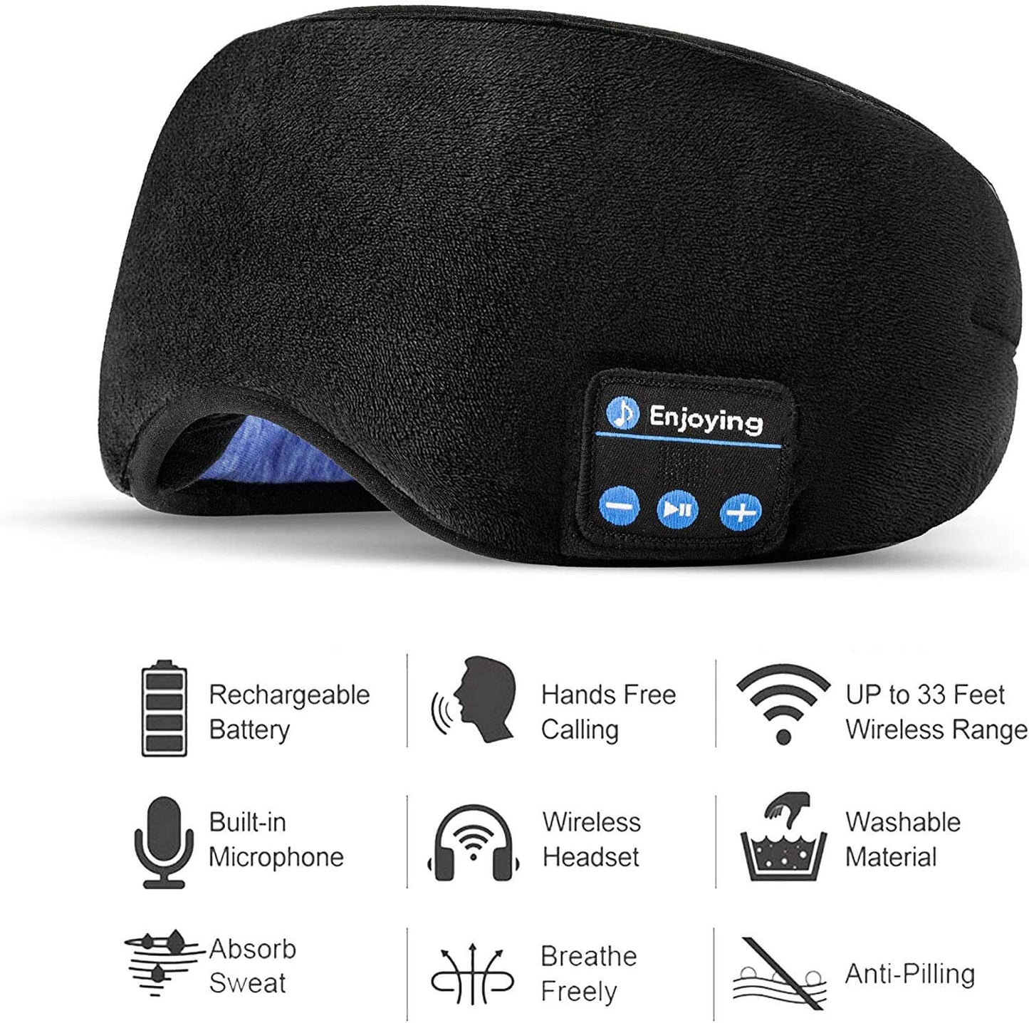 Bluetooth Slaapmasker