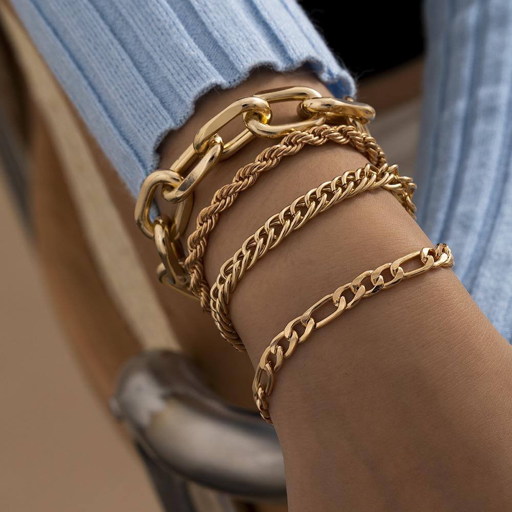Chain Armbanden Set
