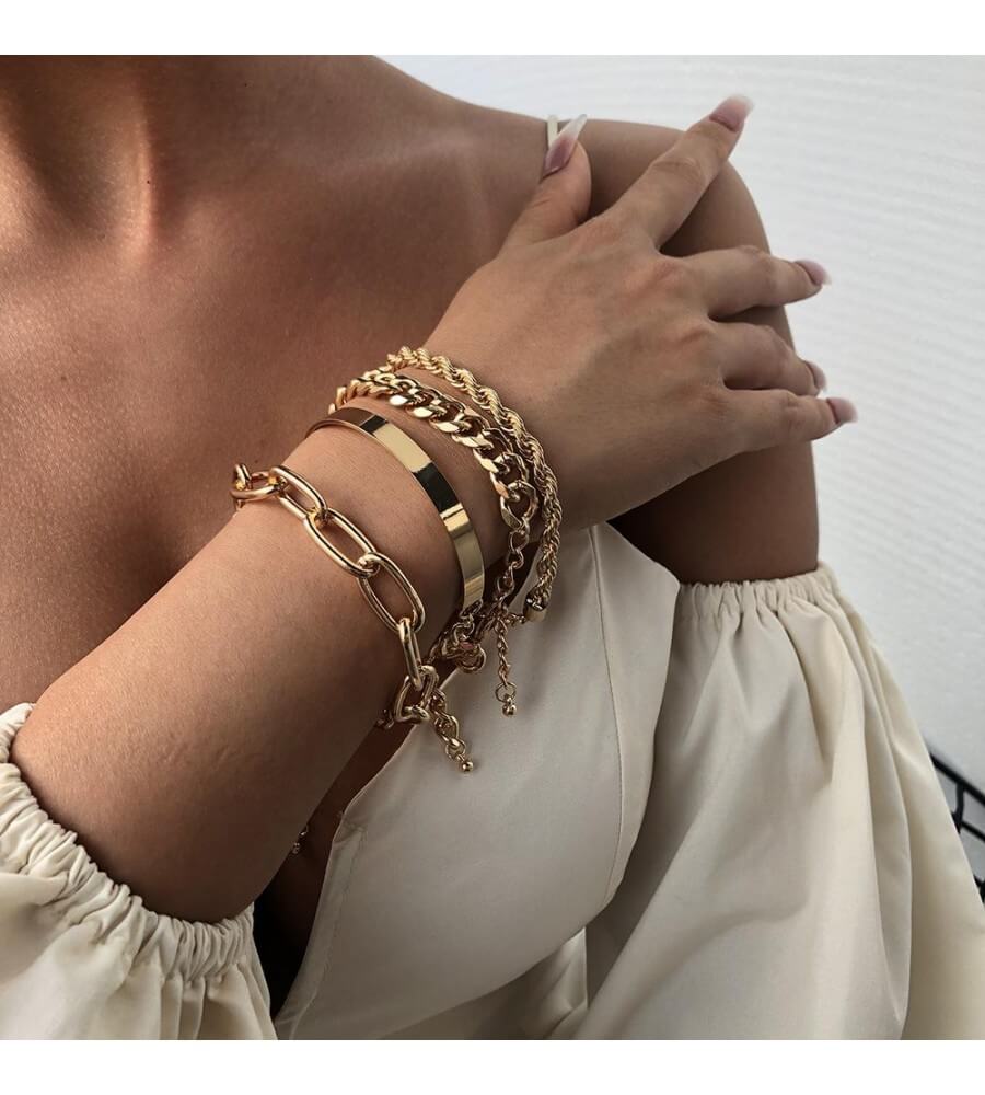 Chain Armbanden Set