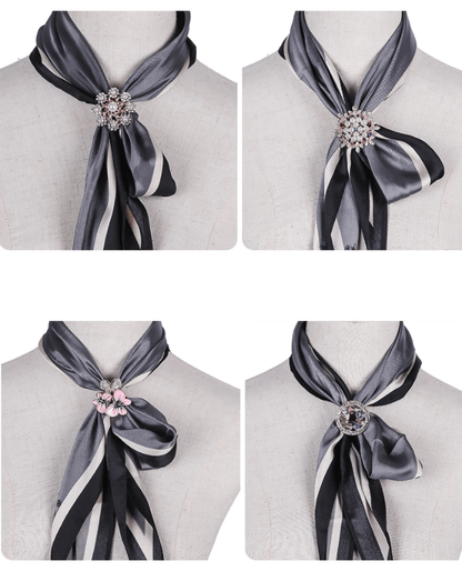 Parel & Kristal Sterrensprong Broche