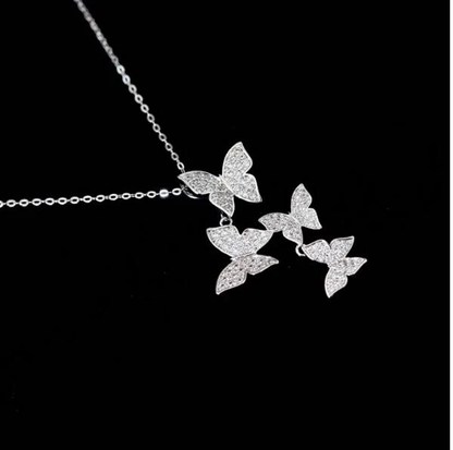 Zirkoon Vlinder Ketting