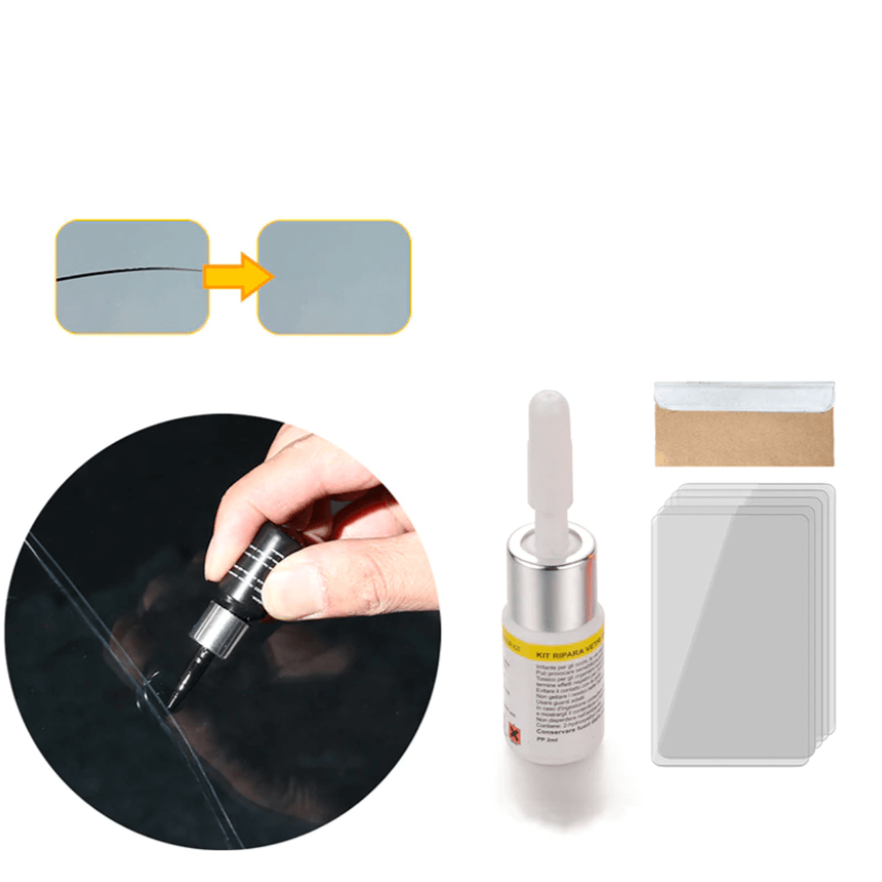 Gebarsten Glas Reparatie Kit