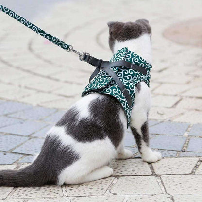 Kattenvest Harnas Set