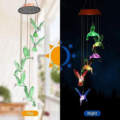 Solar Hangende Kolibrie Verlichting