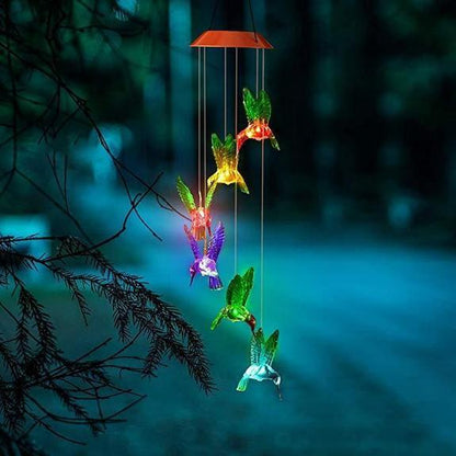 Solar Hangende Kolibrie Verlichting
