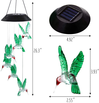 Solar Hangende Kolibrie Verlichting