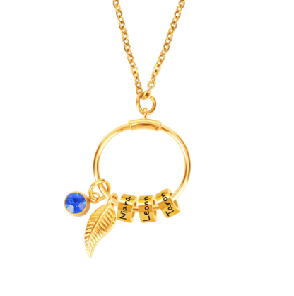 Familie Cirkel Hanger Ketting