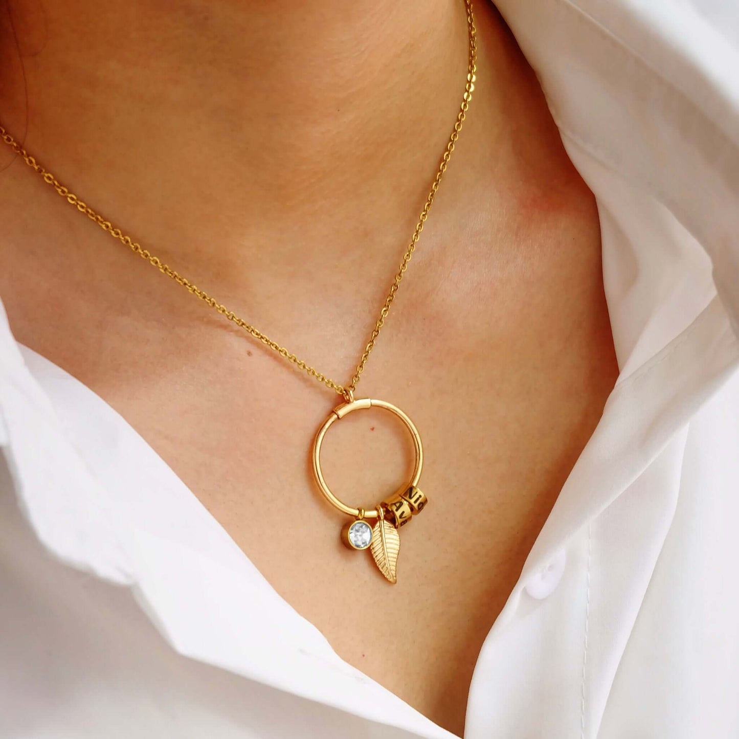 Familie Cirkel Hanger Ketting
