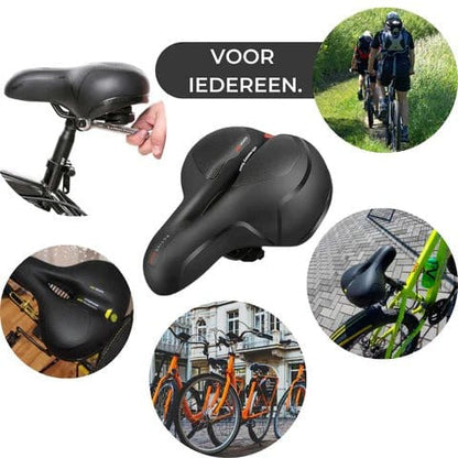 UltraComfort™ Comfortabel Fietszadel | Zittend Op Wolken