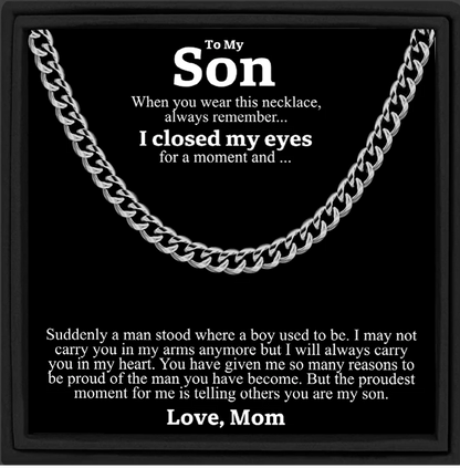 Aan mijn Zoon - Cubaanse Schakelketting