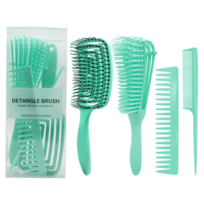 Ontklit Haar Borstel Set