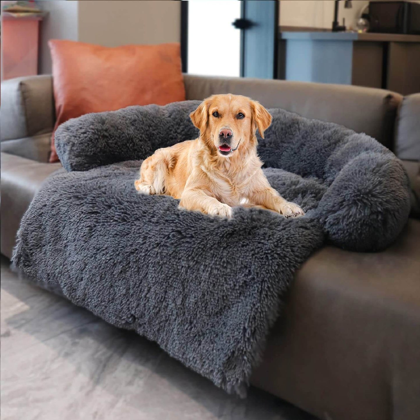 Kalmerende hondenbed & Sofa Beschermer