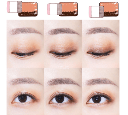 Cosmetiqs | Perfecte Tweekleurige Oogschaduw