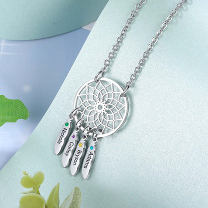 Retro Dromenvanger Hanger Ketting