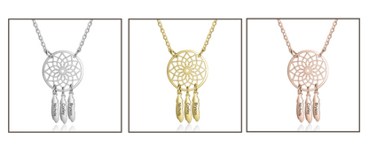 Retro Dromenvanger Hanger Ketting