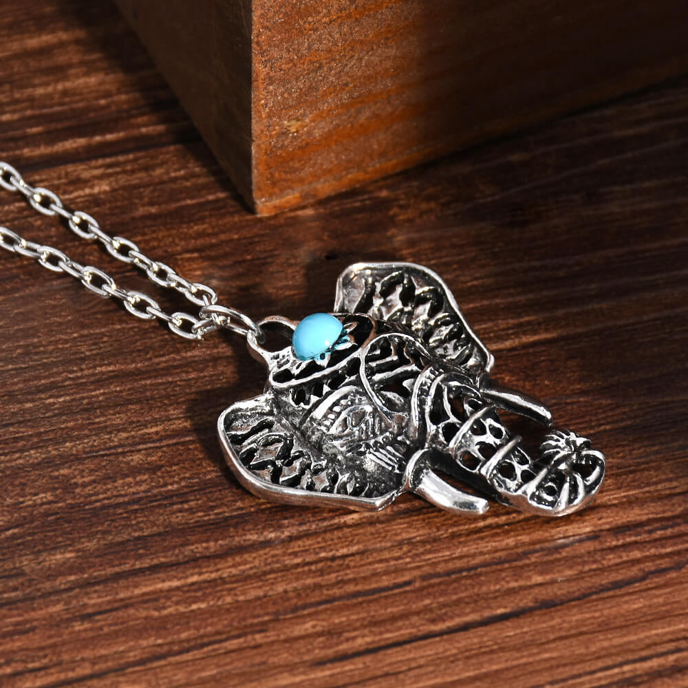 Boho Olifant Ketting