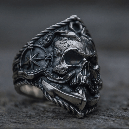 Gothic Schedel Ring