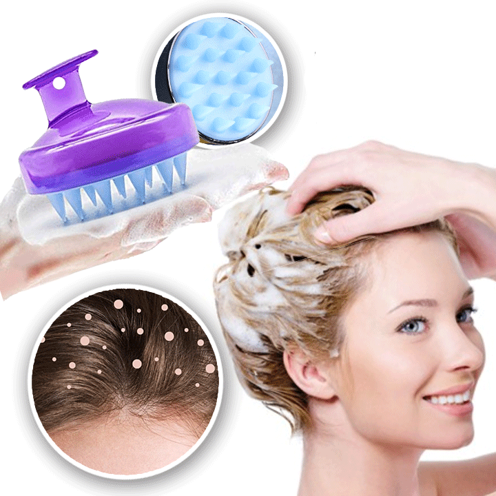 Hoofdhuid Massage Borstel | Scalp Voor Gezond Haar