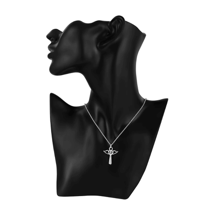 Engel Vleugels Kruis Ketting