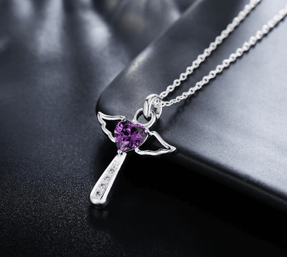 Engel Vleugels Kruis Ketting