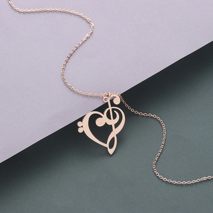 Muzikale Hart Ketting
