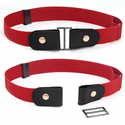Gespvrije riem | Elastische Taille Riemen | 1+1 GRATIS