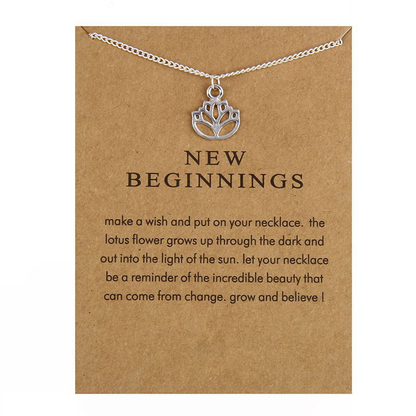Geluks Lotus Ketting