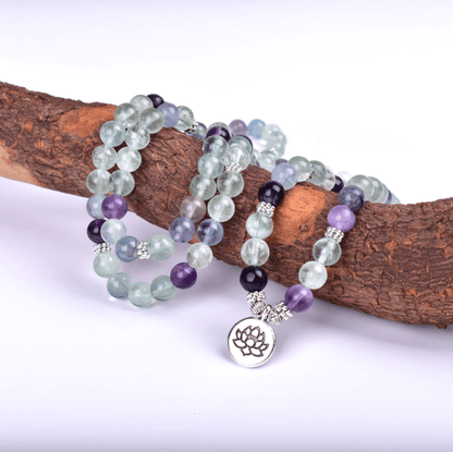 Fluoriet Mala Armband