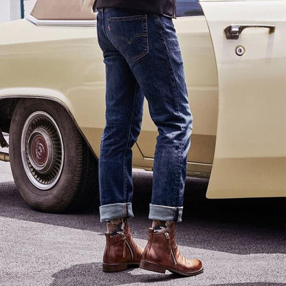 Heren Casual Leren Laarzen